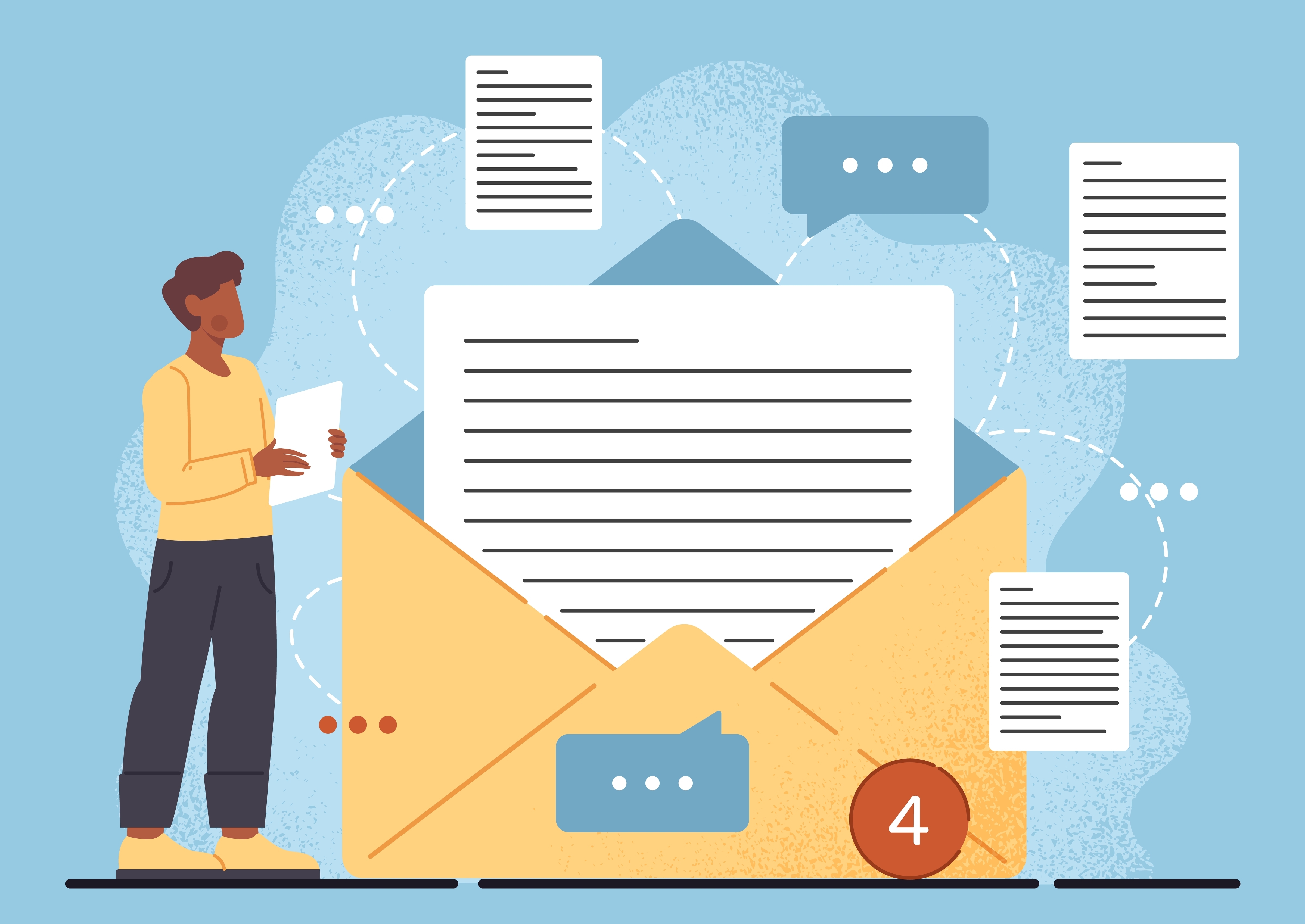 反響メールのポイント4つ